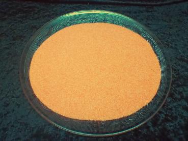 Streumaterial orange Sand