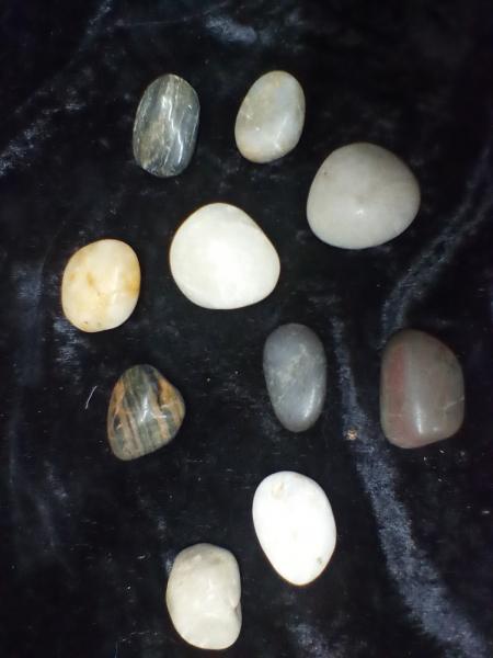 Streumaterial verschiedene Steine