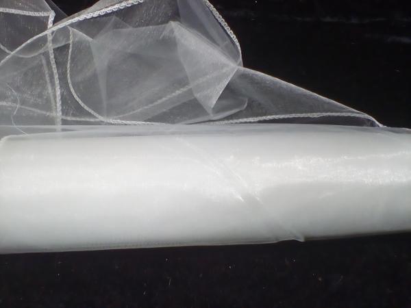 Accessoires Organza in weiß