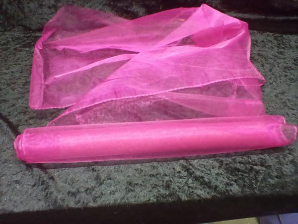 Accessoires Organza in magenta